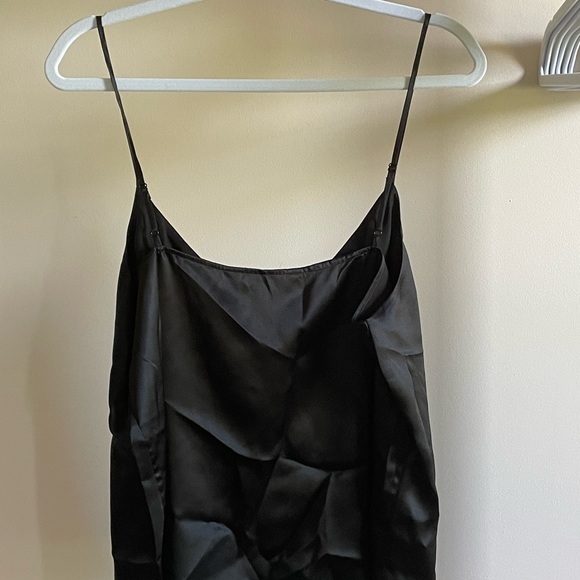 Intermix Karina Silk Camisole in Black, L NWT - Picture 6 of 10